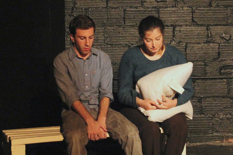 courtesy of Vanessa Agovida Fordham student actors in FET’s The Pillowman explore dark themes.