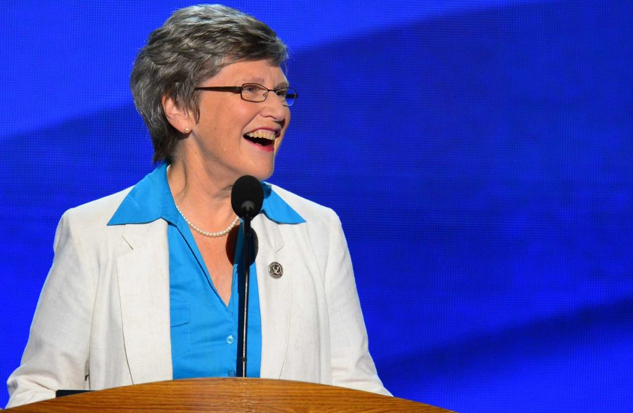 Sister Simone Campbell, the face of the “Nuns on the Bus,” spoke at the Democratic National Convention on Sept. 5.