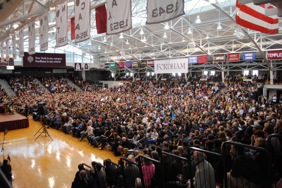 Courtesy of Drew Dipane/The Ram Thousands of admitted students and their families attended Spring Preview at both Fordham campuses.