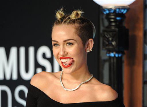 At this year’s Video music awards,  Miley Cyrus’ performance  earned unrivaled media attention regarding her twerkin’ it (Courtesy of Wikipedia)