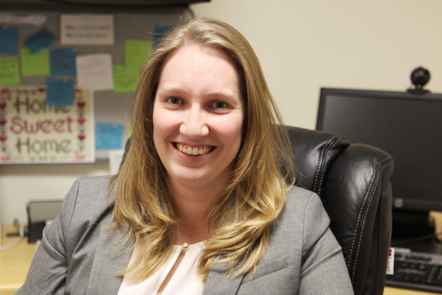Jennifer Lackie, formerly of the Office of Student Leadership and Community Development, looks forward to a new role. (Elizabeth Zanghi/The Ram)