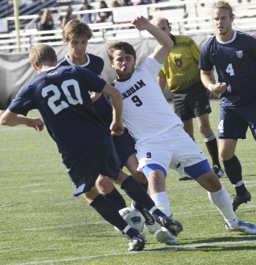 Fordham broke a five-game losing streak with a win at Manhattan. (Photo by Ally White/The Ram)