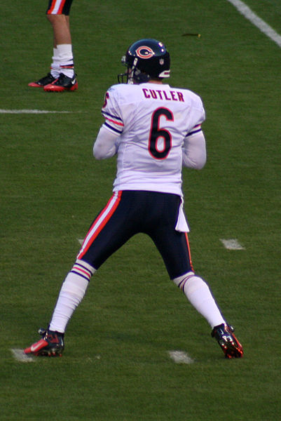 Jay Cutler’s knack for turning the ball over does not bode well for the Bears. (Photo courtesy of Wikimedia)