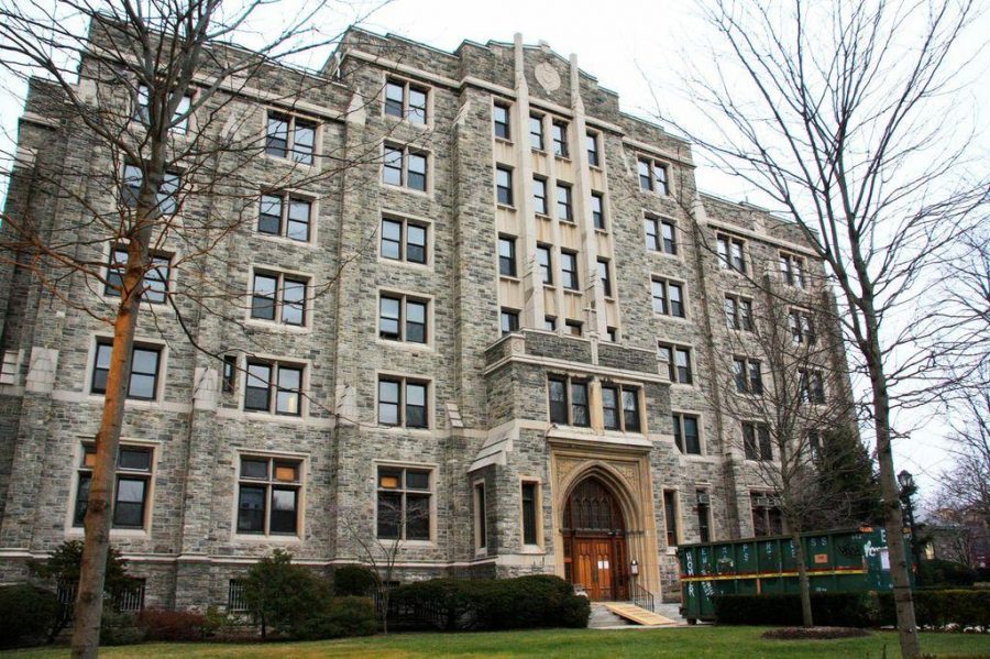 With just six people able to live in the building, Loyola Hall was permitted by the city to begin occupying freshman just hours before move-in. Isabella DiPuma for The Fordham Ram