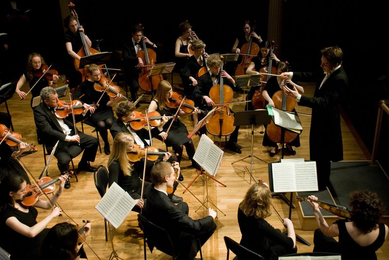 More and more producers are trying to minimize expenses by cutting back on the size of their shows’ orchestras. (Courtesy of Flickr)
