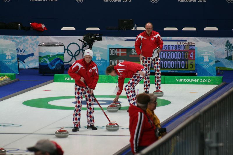 Curling originated in Scotland in the 16th century and has been included in the Olympics since 1924. (Photo Courtesy of Wikimedia)