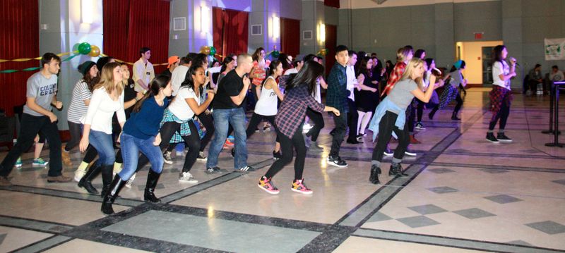 The dance event raised $30,000 for the B+ Foundation, which awards grants to help families affected by childhood cancer. (ISABELLA LIPUMA/THE RAM)