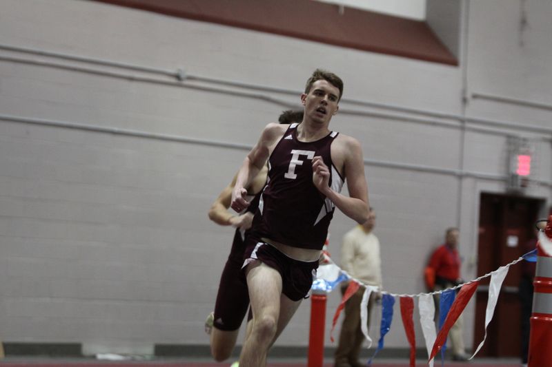 The men’s and women’s track teams will travel back to Boston next weekend for the Valentine’s Day Classic. (ELIZABETH ZANGHI/THE RAM)