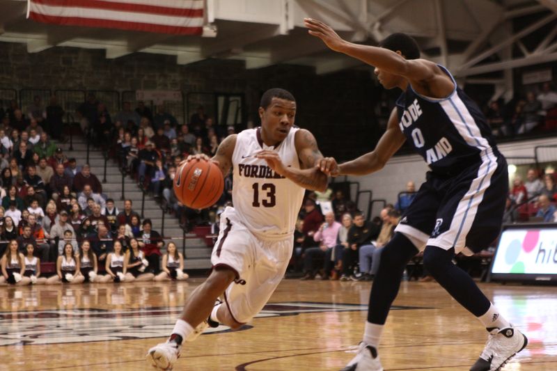 Fordham had a strong first half, but fell fast in the second half against VCU. (SAMUEL JOSEPH/THE RAM)
