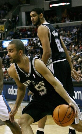 Tony Parker, Tim Duncan and the San Antonio Spurs lead the top-heavy West.  (Wikimedia Commons)