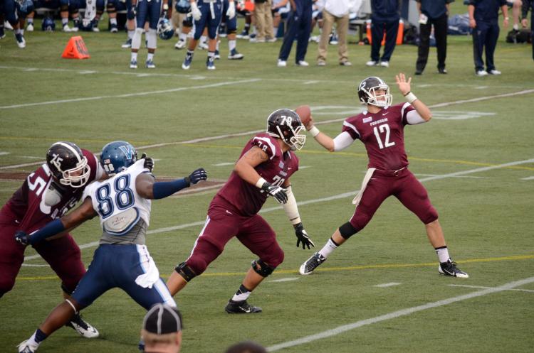 Fordham Wins First Patriot League Contest Since 2009, Defeats Holy Cross, 45-16