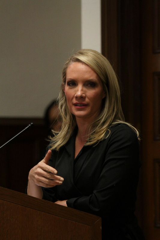 Perino offered commentary on the present and upcoming political climate. Samuel Joseph/The Ram