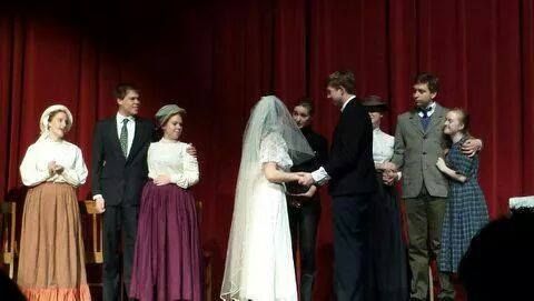 True to its name, “Love and Marriage” is the prevailing theme of Act Two. Courtesy of Molly Carney.