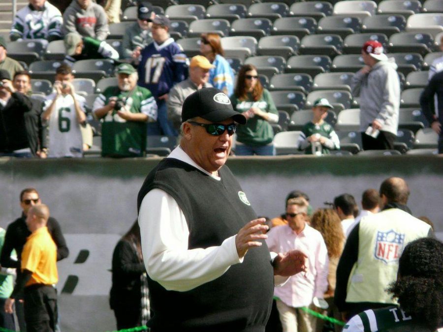 Rex Ryan is certainly on the hot seat after the recent struggles of the Jets. (Photo Courtesy of Flickr)