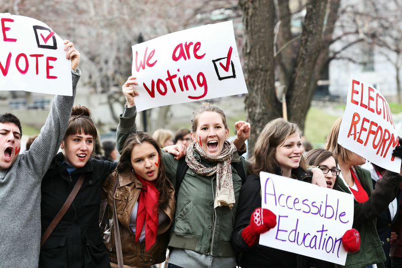 Though in some cases voting may lack convenience, it is important for today’s youth to step up and utilize their right.  Courtesy of Flickr