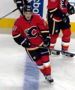 Johnny Gaudreau’s play has led to the Flames success early in the season. Courtesy of Wikimedia