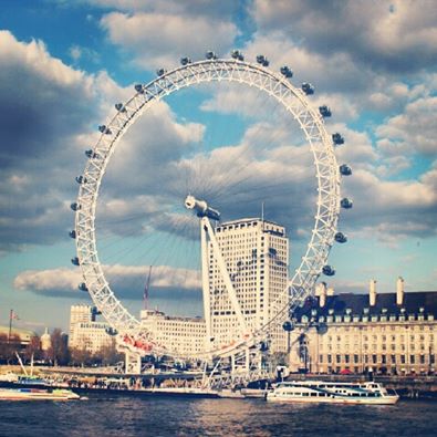 The London Eye is one of many great sites to visit while traveling abroad.