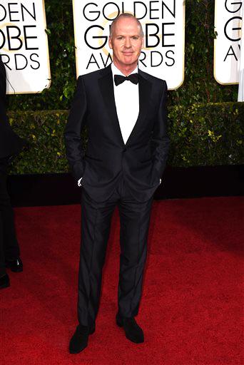 Michael Keaton stars in Birdman, an Oscar frontrunner following the Golden Globes. Jordan Strauss/Invision/AP