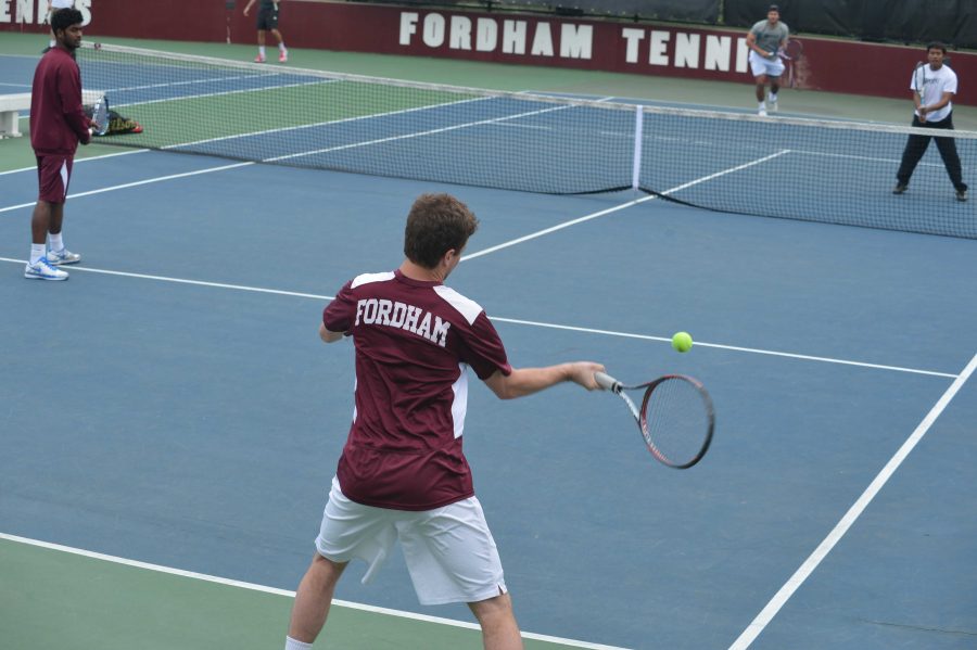 Mens Tennis fell to St. Peters in a close one.