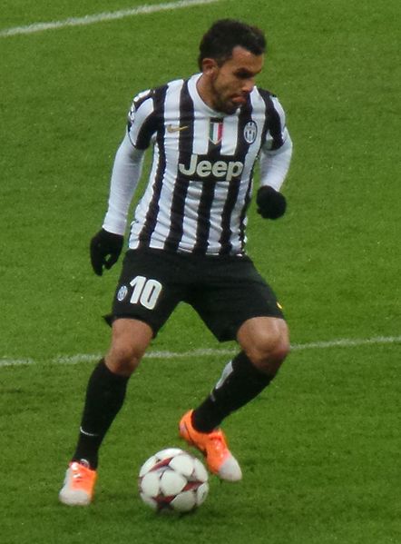 Carlos Tevez was the driving force behind Juventus victory over AC Milan. Courtesy of Wikimedia