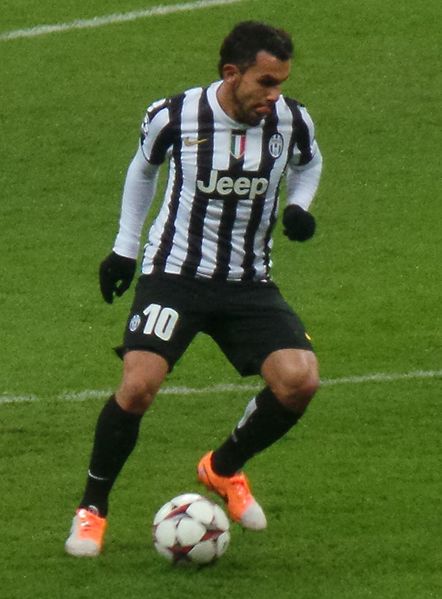 Carlos Tevez was the driving force behind Juventus' victory over AC Milan. Courtesy of Wikimedia