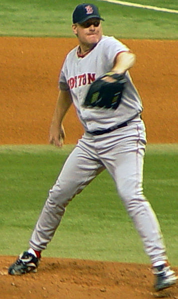 Shilling took care of business on the mound, and he also takes care of his daughter.