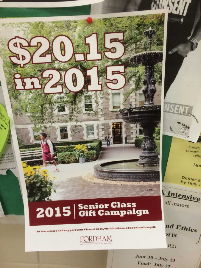 By not donating, graduating seniors can send a message to the administration. Courtesy of Canton Winer/ The Fordham Ram. 