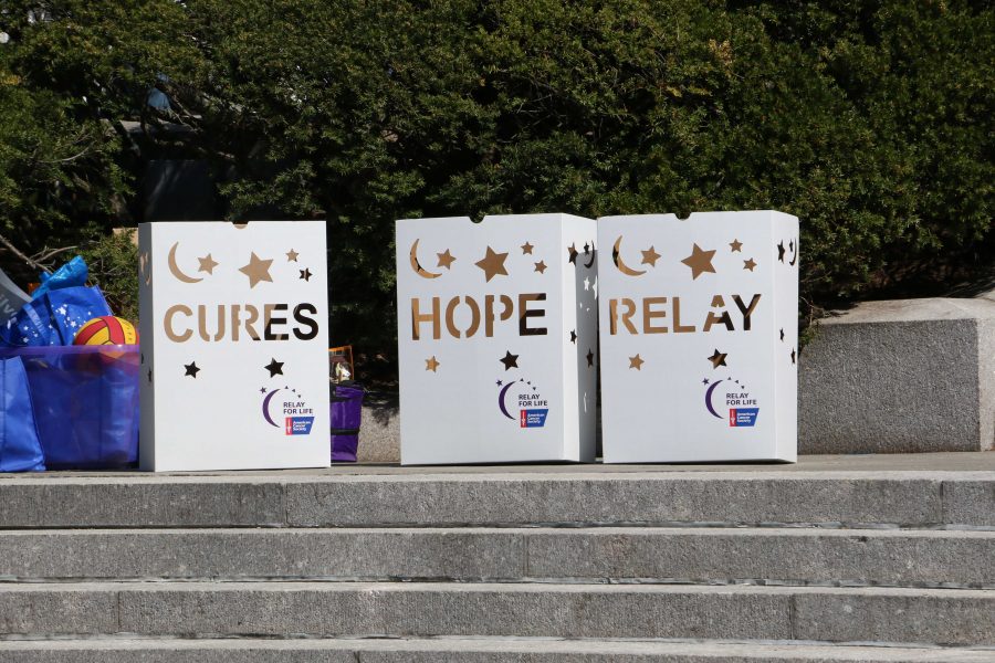 Relay for Life, hosted by Colleges Against Cancer, raised about $26,000 for cancer research. Courtesy of Matthew Moore