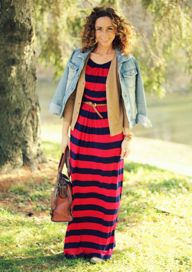 If you leave your denim jacket at home, maxi dresses are a comfortable, stylish option for summer. FLICKR/KRISTINA J