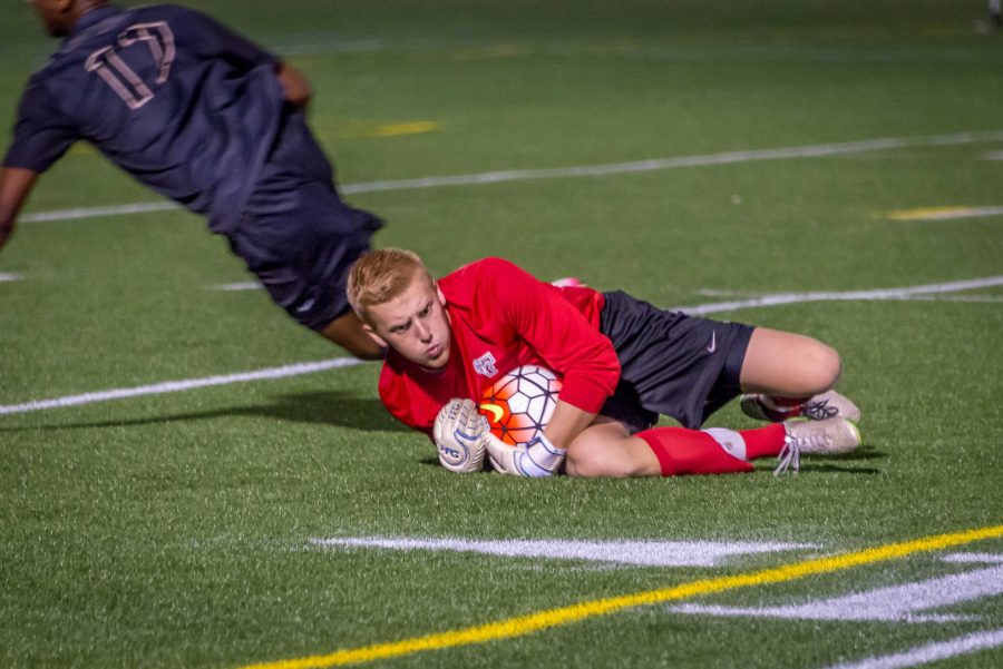 The Fordham soccer team played to a 1-1 tie with Army West Point on Tuesday night. Zack Miklos/ The Fordham Ram. 