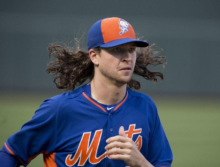 Jacob deGrom is coming off a banner season for the Mets. Wikimedia