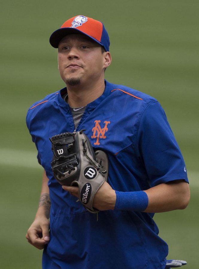 Wilmer Flores clutch hitting has been a big reason for the Mets success in 2015. Courtesy of Wikimedia. 