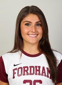 Lahcanski is one of four seniors on the Womens Soccer team. Courtesy of Fordham Athletics. 