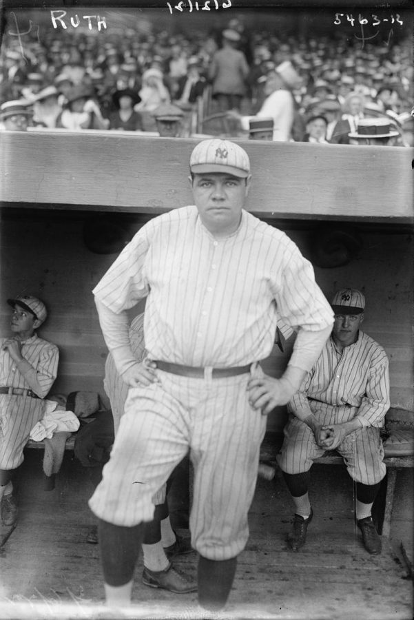 Babe Ruth is often credited with starting the Yankees-Red Sox rivalry. Courtesy of Wikimedia