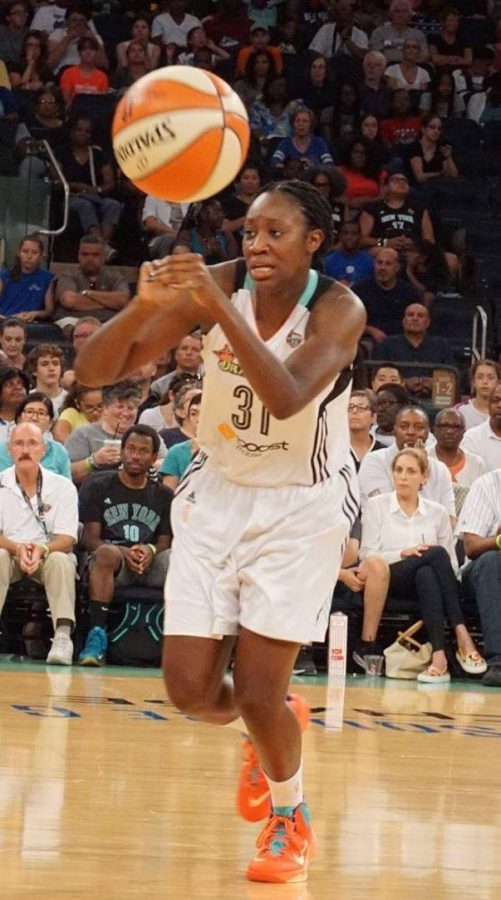 Led by Tina Charles, the Liberty had the best record on the WNBA this season. Courtesy of Wikimedia. 