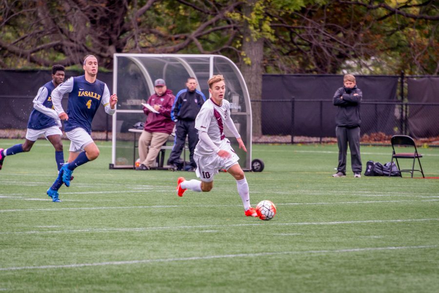 It was a good weekend for the Fordham mens soccer team. Zach Miklos/The Fordham Ram. 