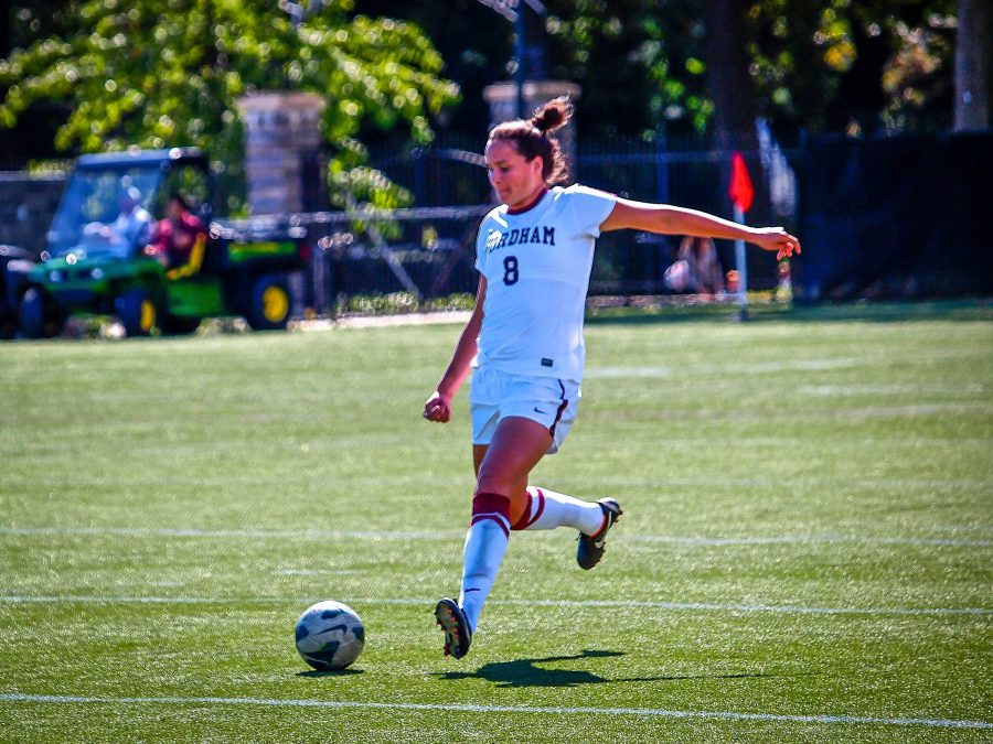 Fordham womens soccer is 2-0 to start A-10 play. Andrew Esoldi/The Fordham Ram
