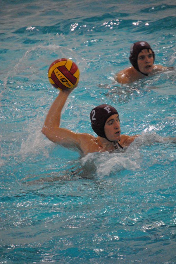 The Fordham water polo team hosted senior night on Tuesday. Drew DiPane/The Fordham Ram