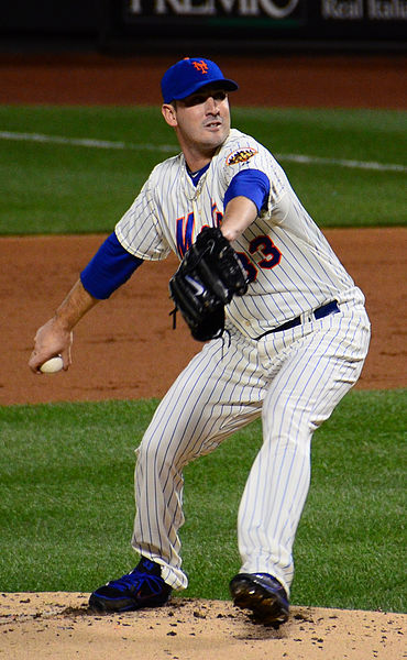 Matt Harvey and the Mets just couldnt get past the Royals in the World Series. Courtesy of Wikimedia