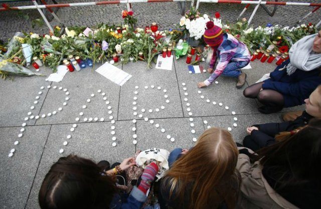 Vigils have been held all over the world for the events that took place in Paris, Beirut and Baghdad. Courtesy of AP