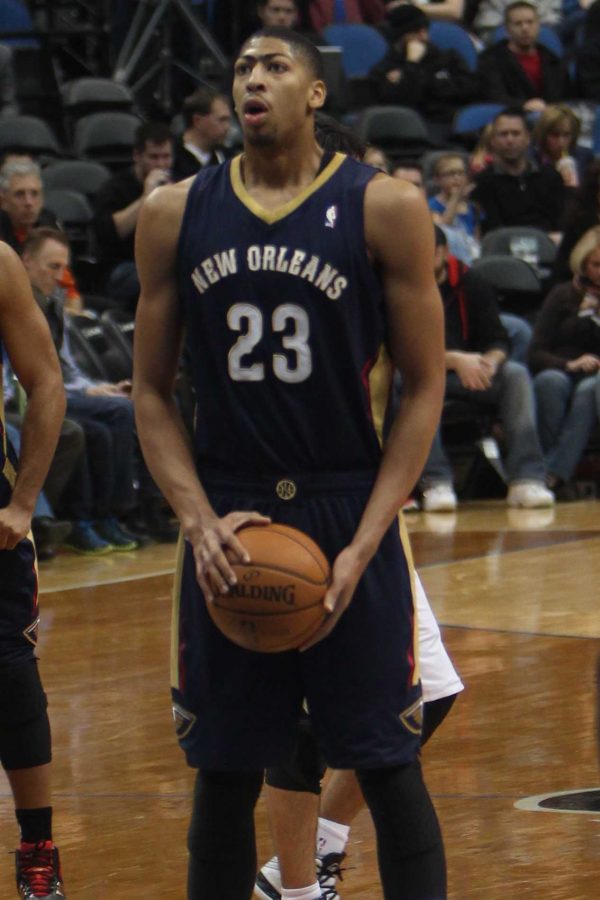 Anthony Davis is taking over the NBA. Courtesy of Wikimedia