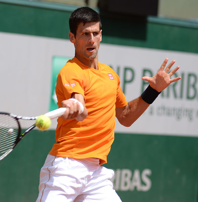 Novak Djokovic came out on top at a dramatic Australian Open. Courtesy of Wikimedia