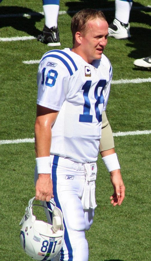 Peyton Manning has a legacy unlike that of any NFL quarterback. Courtesy of Wikimedia