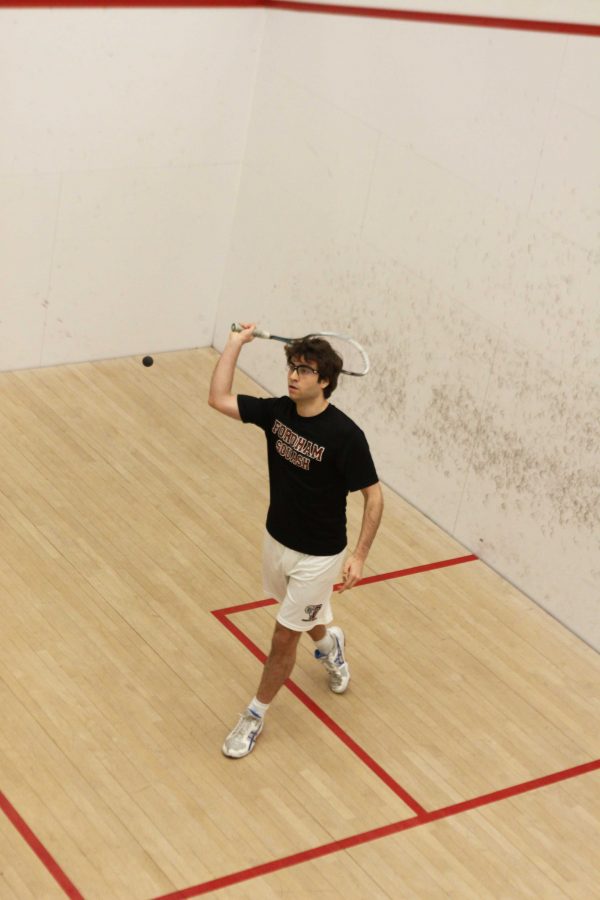 Squash finished the season with a .500 record. Samuel Joseph/The Fordham Ram. 