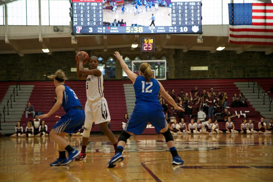 Womens Basketball ended the season 14-16. Kate Mackies/The Fordham Ram