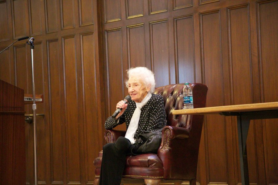Holocaust Survivor Speaks at Fordham