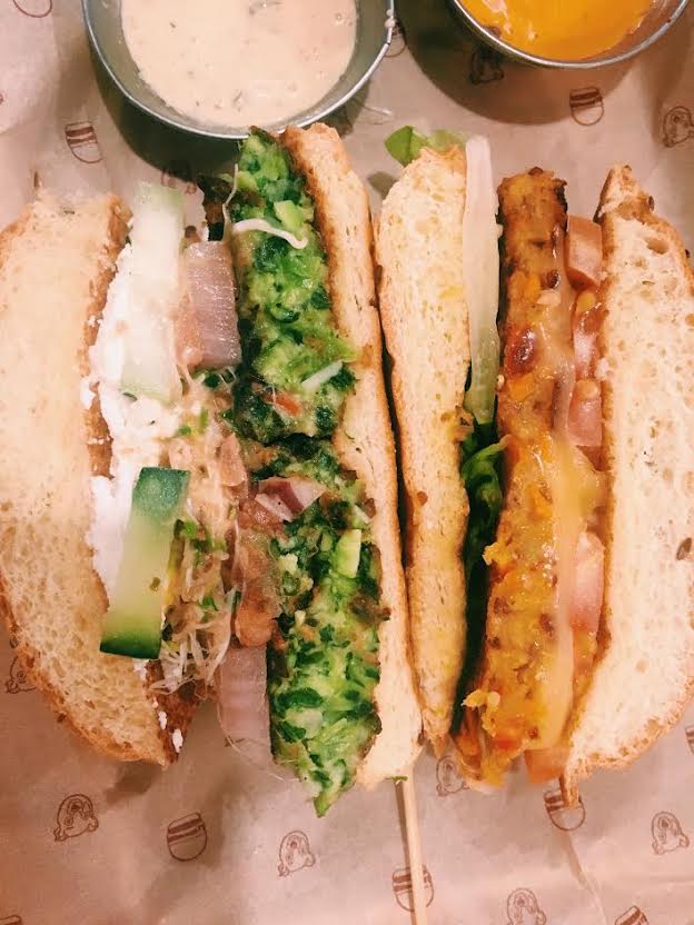 Bareburger offers delicious, healthy and creative alternatives to traditional burgers.  (Allison Russo for The Fordham Ram)