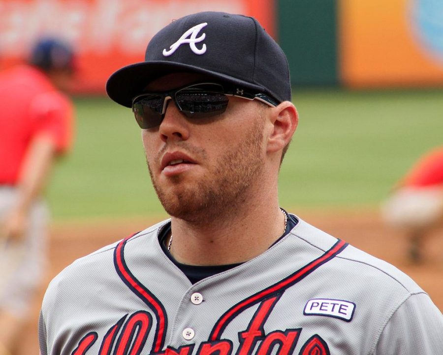 Freddie Freeman and the Atlanta Braves are in for a rough couple of seasons, mostly thanks to tanking. (Courtesy of Wikimedia).