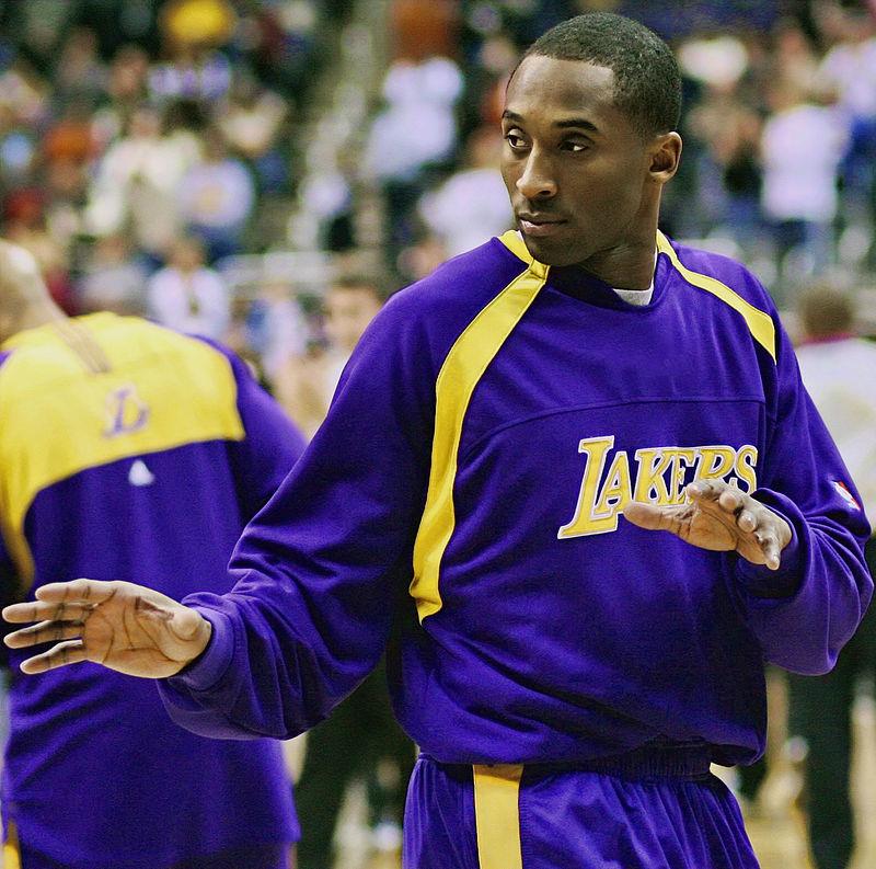 In the final game of his NBA career, Kobe Bryant went out on top, scoring 60. (Courtesy of Wikimedia). 