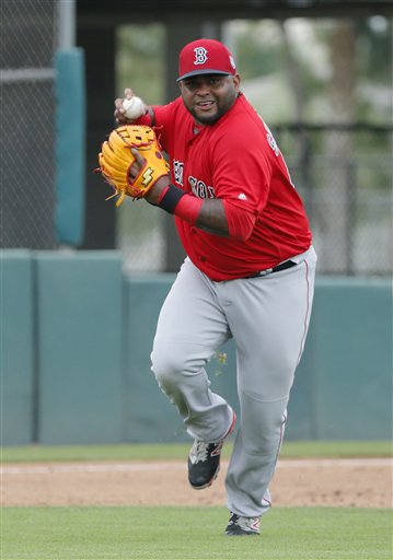 Third baseman Pablo Sandoval has been a major flop for the Red Sox. (Tony Gutierrez/AP)